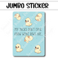 Ducks in a Row | Jumbo Sticker Sheet