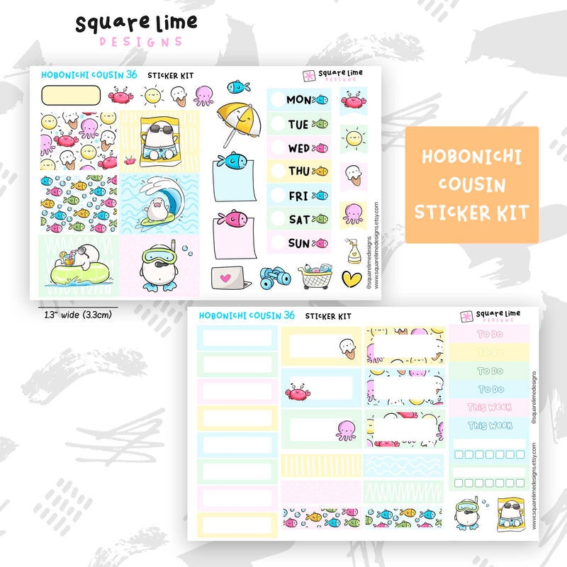 Summer | Hobonichi Cousin Kit