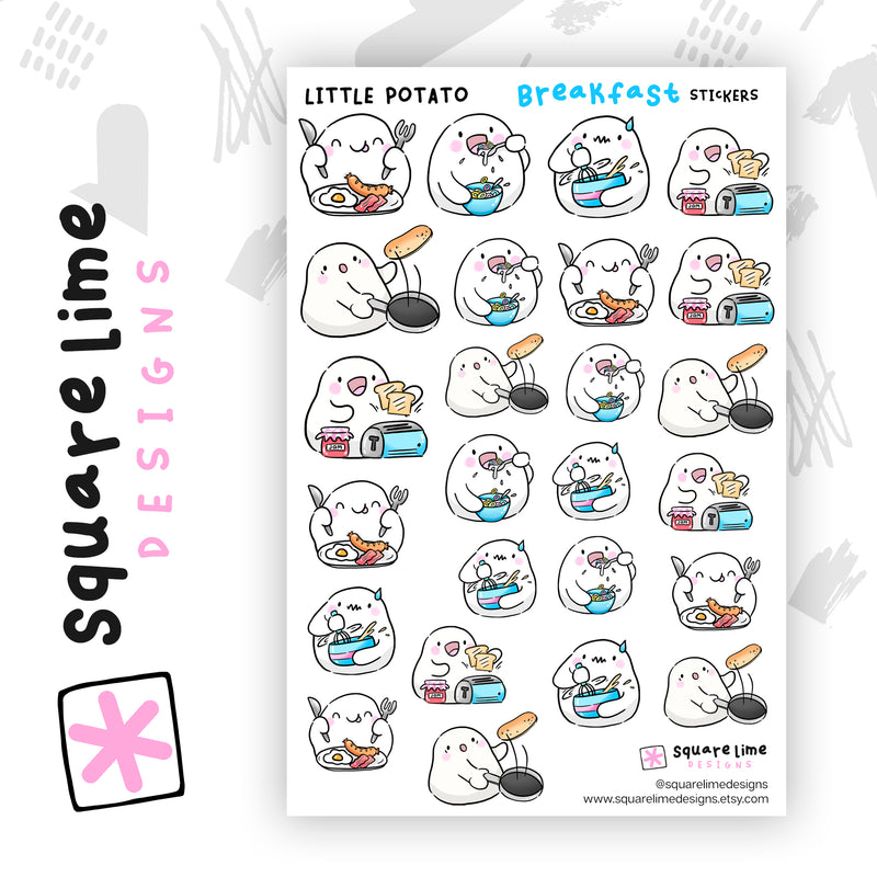 Little Potato - Breakfast | Sticker Sheet