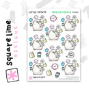 Little Potato - Multitasking | Sticker Sheet