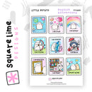 Little Potato - Positive Affirmations | Sticker Sheet