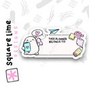 This Planner Belongs To | Die Cut Sticker