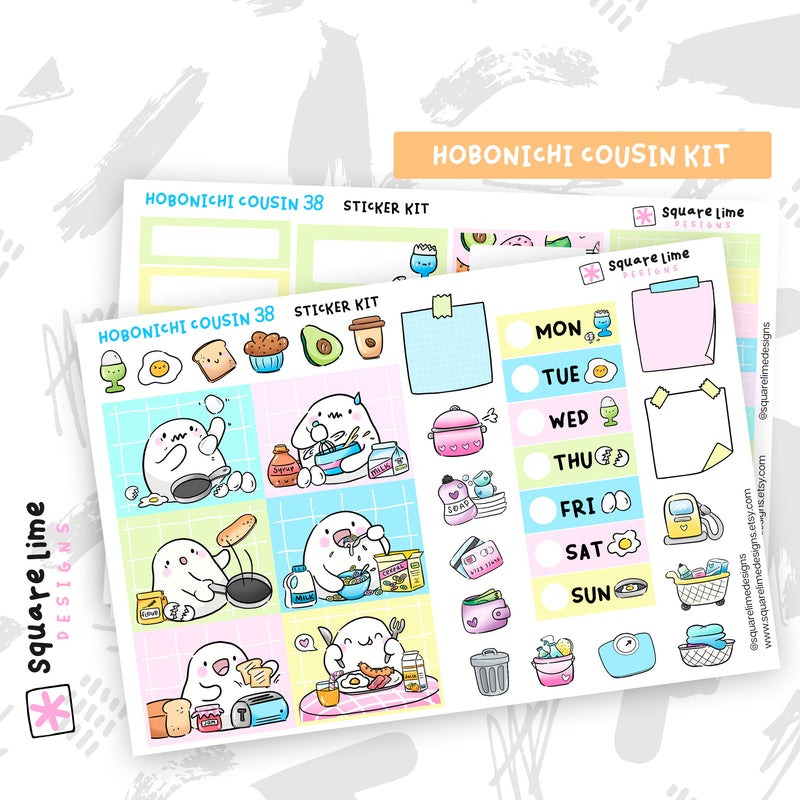 Breakfast | Hobonichi Cousin Kit