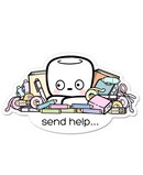 Send Help | Sticker Flake
