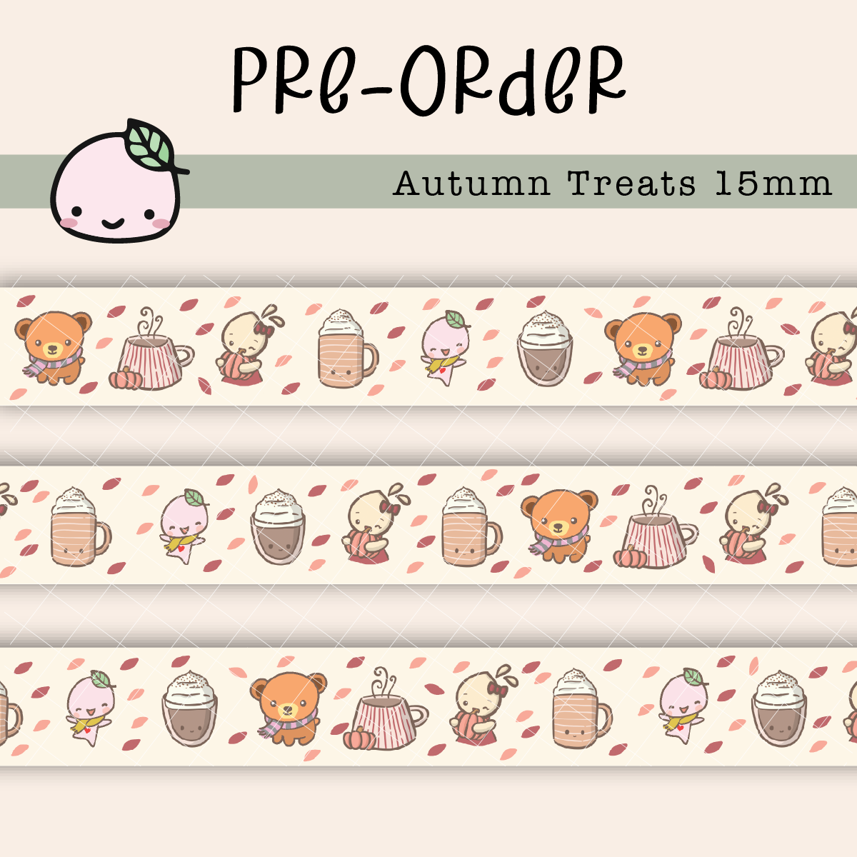 *PREORDER*  Autumn Treats | Washi