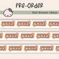 *PREORDER*  Fall Breeze | Washi