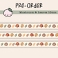 *PREORDER*  Mushroom & Leaves | Washi