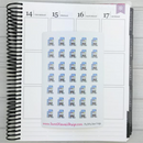 Kawaii Clean Fridge | Sticker Sheet