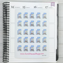 Kawaii Clean Fridge | Sticker Sheet