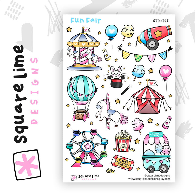 Fun Fair | Sticker Sheet