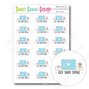 Kawaii Get Sh*t Done | Sticker Sheet