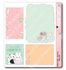 Spring Cleaning | Hobo Cousin Day On One Page Sticker Sheet