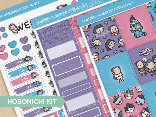 Hunters | Hobonichi Cousin Weekly Kit