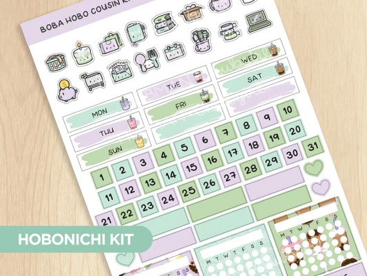 Boba Theme | Hobo Cousin Monthly Kit
