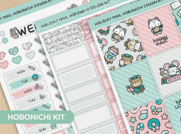 *PRESALE* Holiday Happy Mail | Hobonichi Cousin Kit