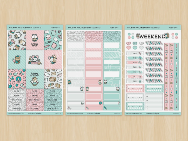 Holiday Happy Mail | Hobonichi Cousin Kit