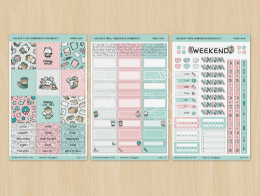 Holiday Happy Mail | Hobonichi Cousin Kit
