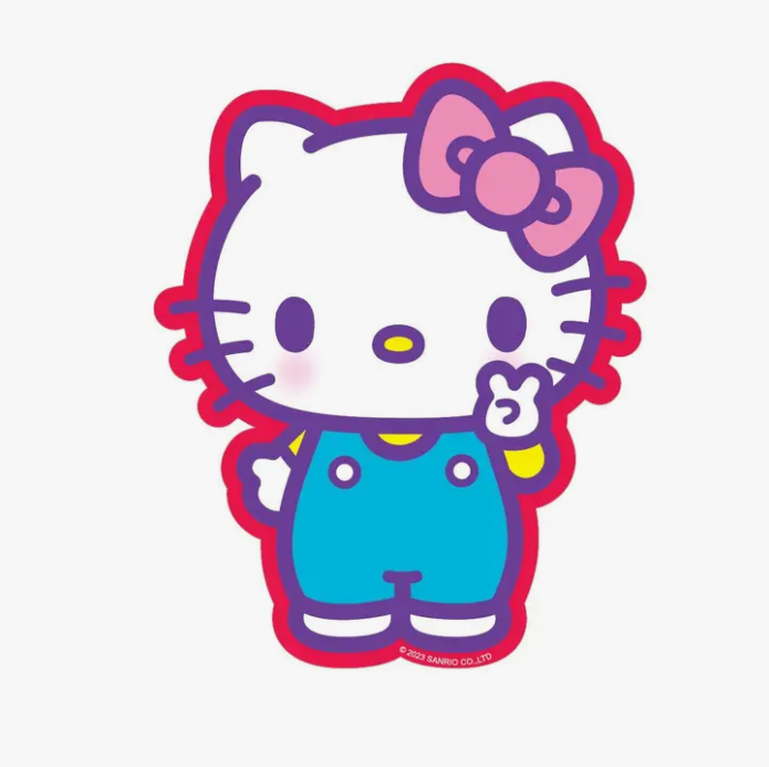 Hello Kitty Peace Sign | Vinyl