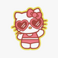 Hello Kitty Sunbathing | Vinyl