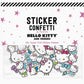 Hello Kitty and Friends - Color Me Happy | Sticker Confetti