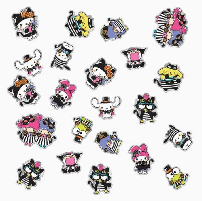 Hello Kitty and Friends - Stripe A Pose | Sticker Confetti