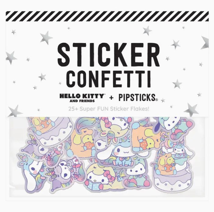 Hello Kitty and Friends - Unicorn Fantasy | Sticker Confetti