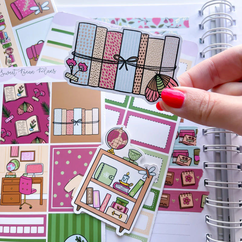 Sweet Bean Plans | July WASHI & STICKER Subscription