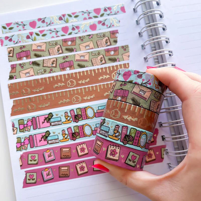 Sweet Bean Plans | July WASHI Subscription