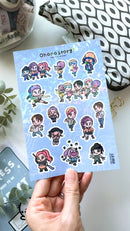 Huntrix & Saja Boys | Sticker Sheet