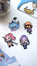 Derpy & Huntrix | Die Cut Stickers