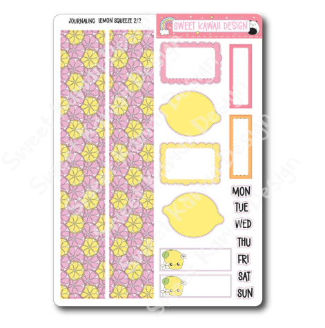 Lemon Squeeze | Journaling Kit