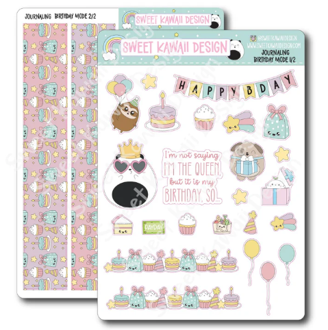 Birthday Mode | Journaling Kit