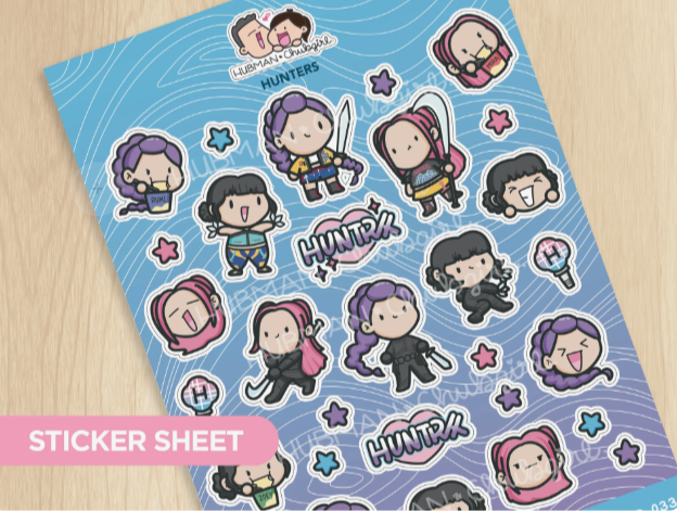 Hunters | Sticker Sheet