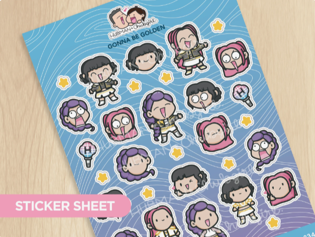 Gonna Be Golden | Sticker Sheet