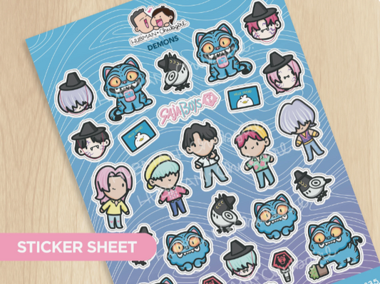 Demons | Sticker Sheet