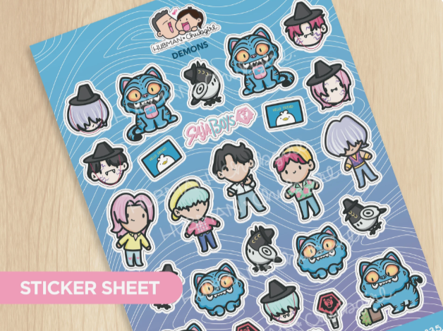Demons | Sticker Sheet