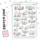 Little Potato - Hard Day at Work | Sticker Sheet