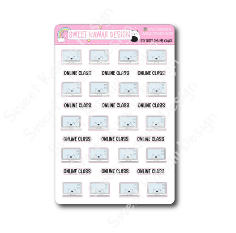 Kawaii Online Class | Sticker Sheet
