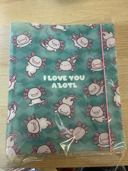 Hubman and Chubgirl - MEDIUM STORAGE BINDER