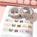 Pandy and Friends Pastel Rainbow Gradient Confetti | Washi