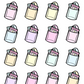 Rainbow Sticker Mail | Sticker Sheet