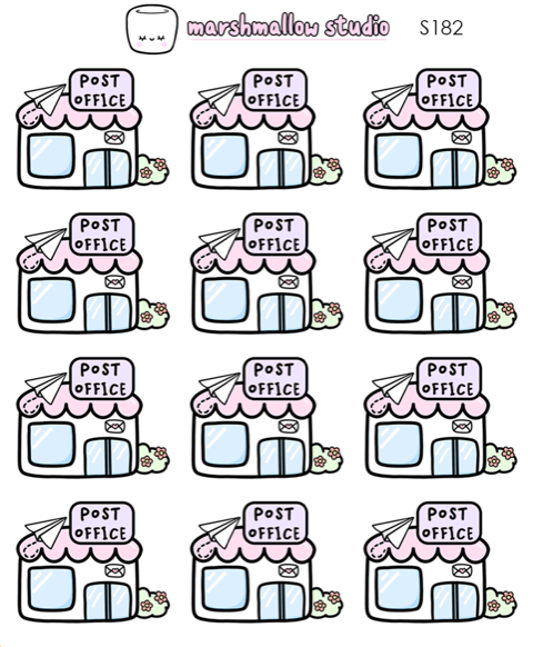 Post Office | Sticker Sheet