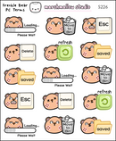 Freckle Bear - PC Terms | Sticker Sheet