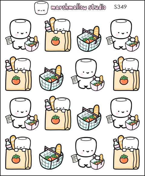 Cocoa - Got to Grocery | Sticker Sheet