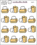 Cocoa - Fragile | Sticker Sheet