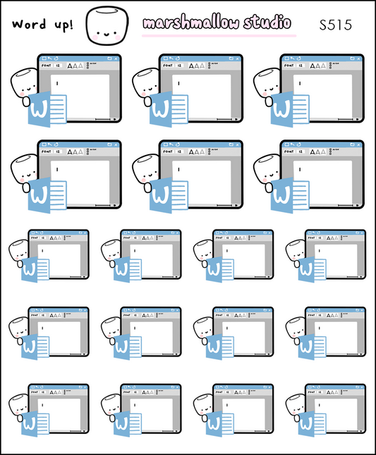 Word Up! | Sticker Sheet