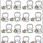 Cocoa & Marshmallow Dog | Sticker Sheet