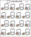 Cocoa & Marshmallow Dog | Sticker Sheet