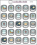 Daily Polaroids | Sticker Sheet