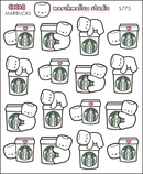 Cocoa - Marbucks | Sticker Sheet